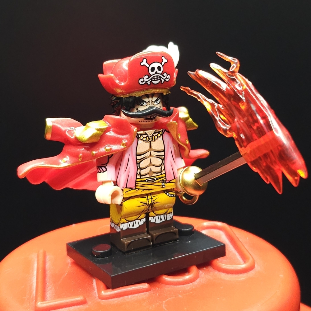 Lego Gol D Roger Custom Minifigures Brick anime figures